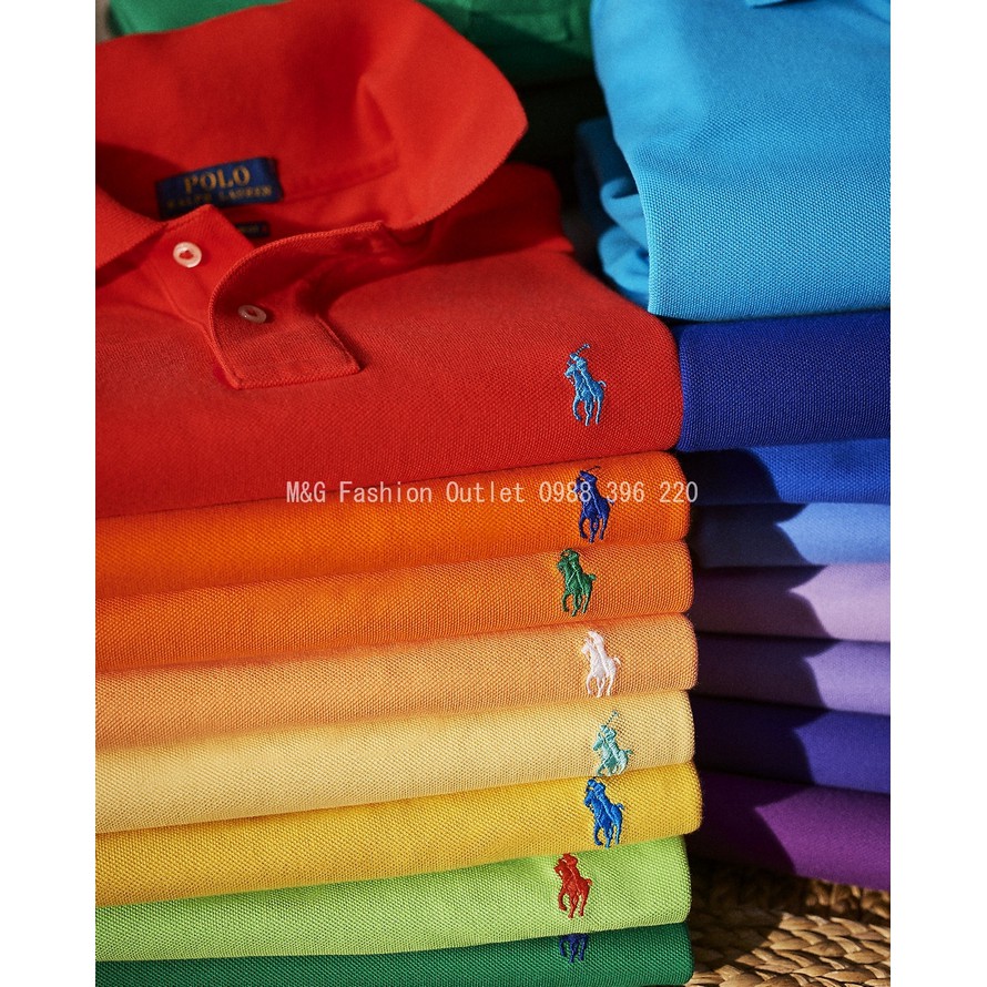 [100% Ảnh Thật] - Áo thun POLO - RALPH LAUREN nam cổ bẻ, dáng SLIM FIT trẻ trung - Hàng xuất dư chuẩn xịn VNXK | BigBuy360 - bigbuy360.vn