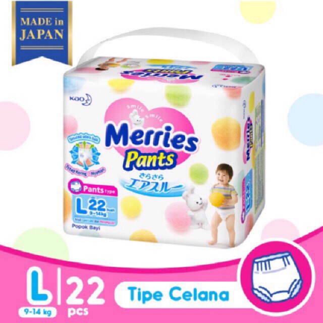 Tã quần Merries L22 KAO