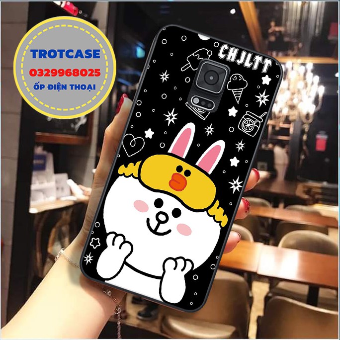 Ốp lưng điện thoại Samsung Samsung Note 3/ Note 4/ Note 5 - in hình con thỏ nâu xinh xắn , hàng mới về