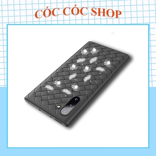 Ốp lưng Samsung Note 8 Note 9 Note10 Note 10 Lite Note10+ Note 20 Note 20 Ultra mềm dẻo kiểu dêt gợn sóng