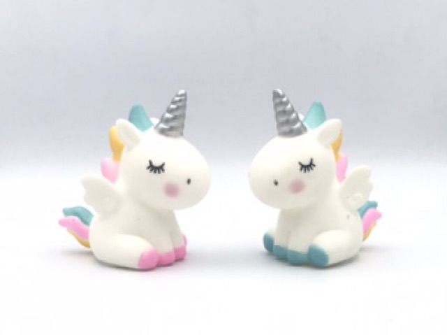 Một Cặp Unicorn trang trí bánh kem (1411)