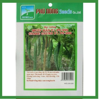 Hạt giống Mướp rắn Phú Nông 2gr Trái ngon, ngọt dài