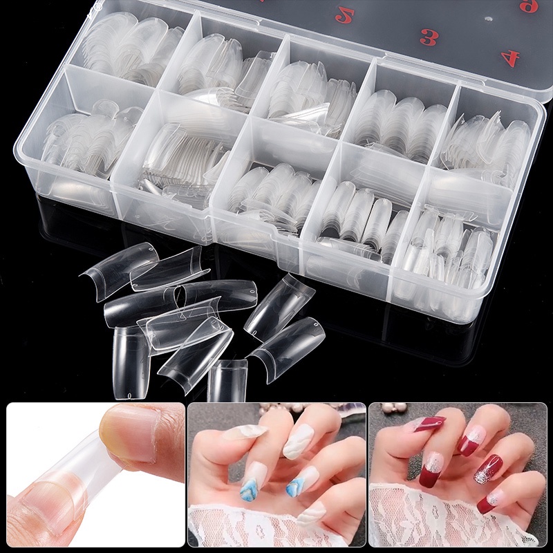 Bộ 500 dụng cụ làm móng LUSLUKING nghệ thuật chuyên nghiệp