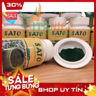 tảo xoắn dạng bột sato