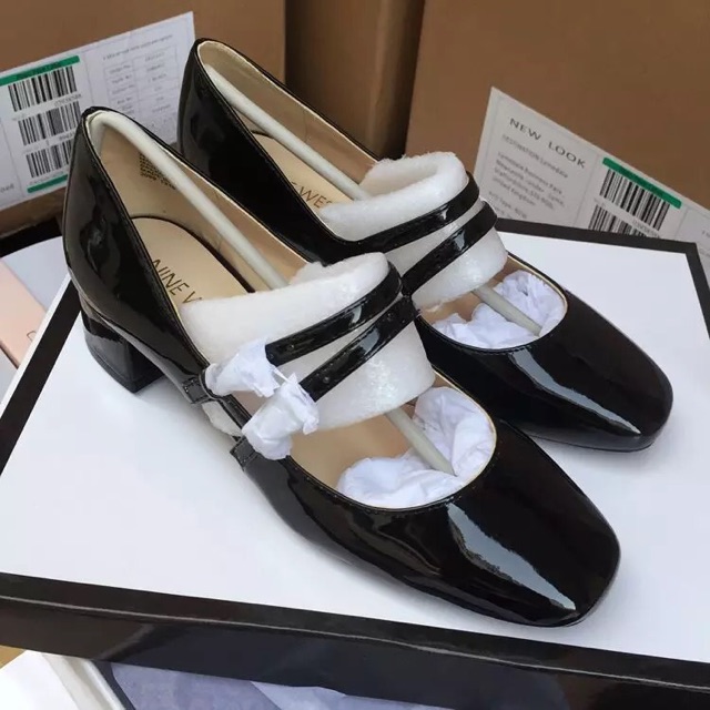 Giày búp bê gót vuông Nine West