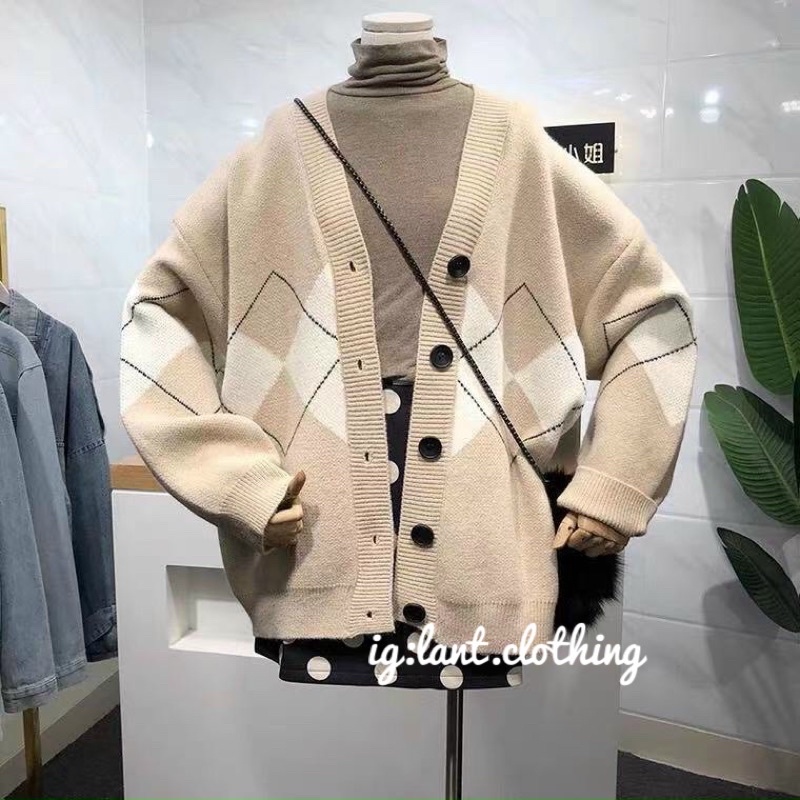 áo khoác cadigan len thổ cẩm zic zac | BigBuy360 - bigbuy360.vn