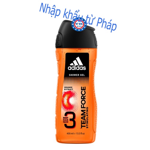 Sữa tắm gội cho Nam Adidas Shower Gel After Sport 400ml - Pháp