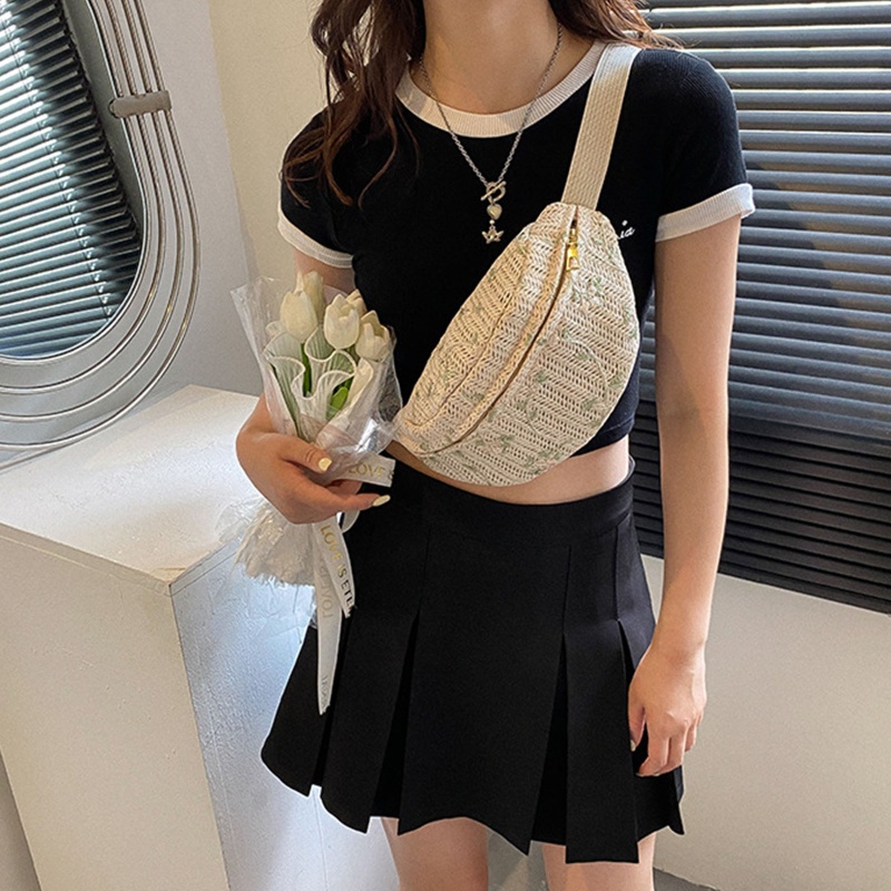 Túi cói Ngực Đựng Điện Thoại Thời Trang