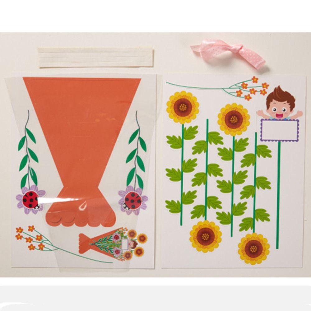 Thiệp Chúc Mừng Ngày Của Mẹ Bằng Giấy Hoa Cẩm Chướng Sáng Tạo