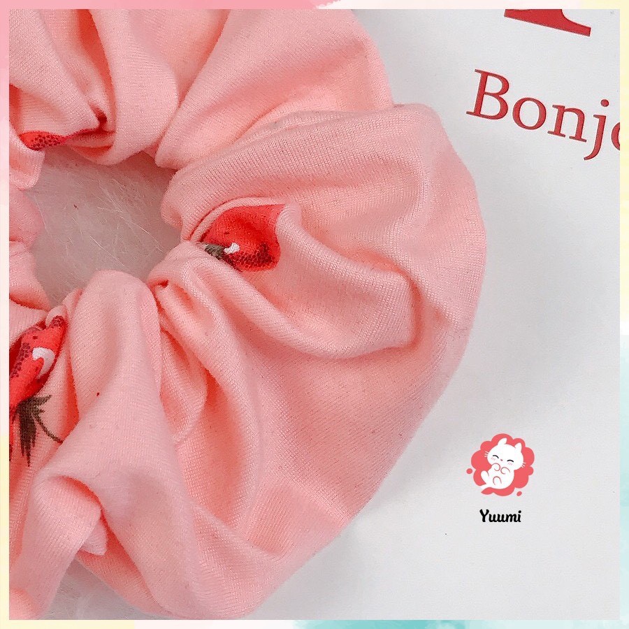 Chun buộc tóc hot trend  Scrunchies nhiều màu sắc xinh xắn