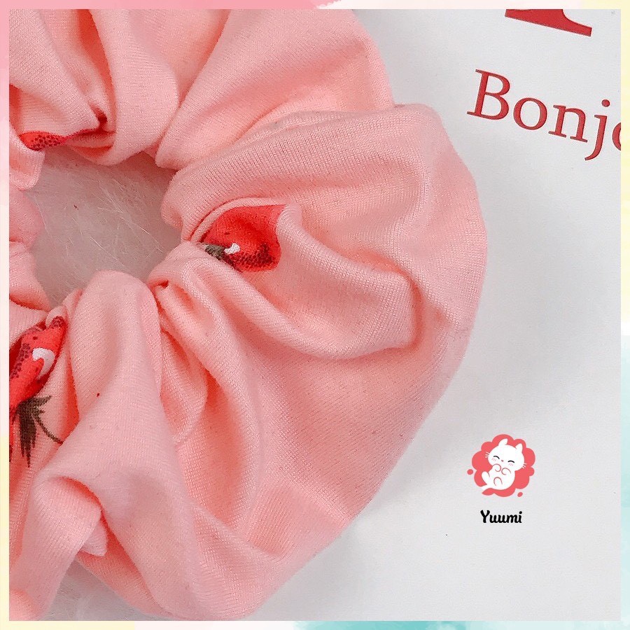 Dây buộc tóc, cột tóc scrunchies màu sắc dễ thương