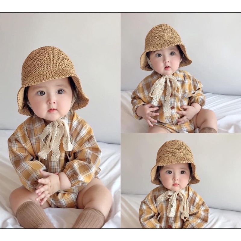 Nón Cói Cho Bé, Nón Cói Đi Chơi Đi Biển Cho Bé Gái