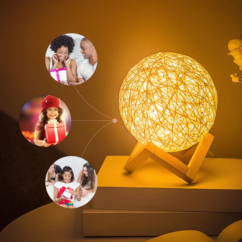 3 Color 3W LED Sepak takraw Lamp USB plug Bedroom Night Light Home Décor