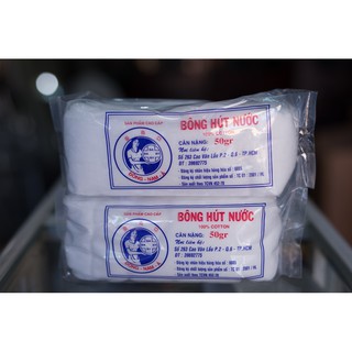 Bông hút nước