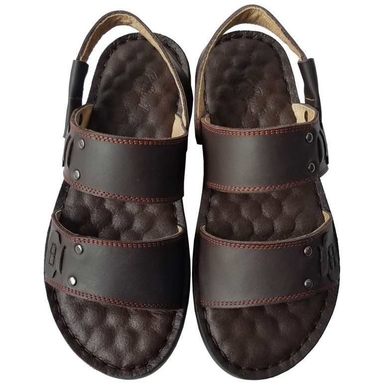 Giày Sandal Nam Da Bò BIGBEN Cao Cấp SD107