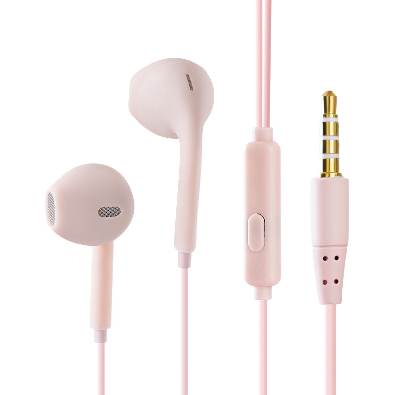 Tai Nghe Nhét Tai U19 Jack 3.5mm Có Micro Màu Sắc Ngọt Ngào Cho Samsung Và Xiaomi