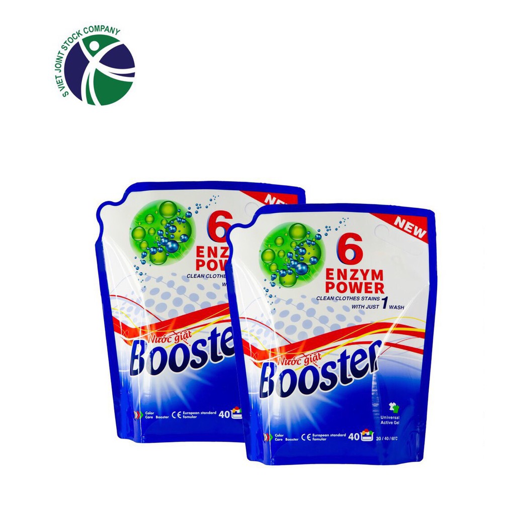 Nước giặt Booster túi 3,2L