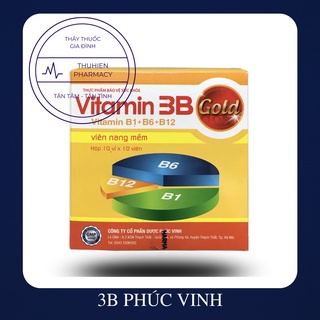 Vitamin 3b gold phúc vinh hộp 100 viên