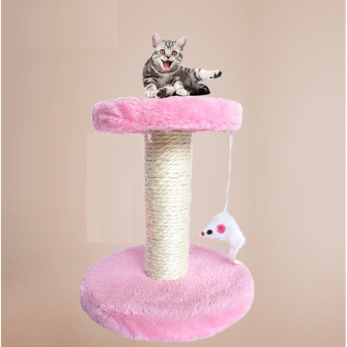[Giá hủy diệt] Trụ đồ chơi nhỏ cho mèo cào móng - phụ kiện thú cưng - ShopPetAz