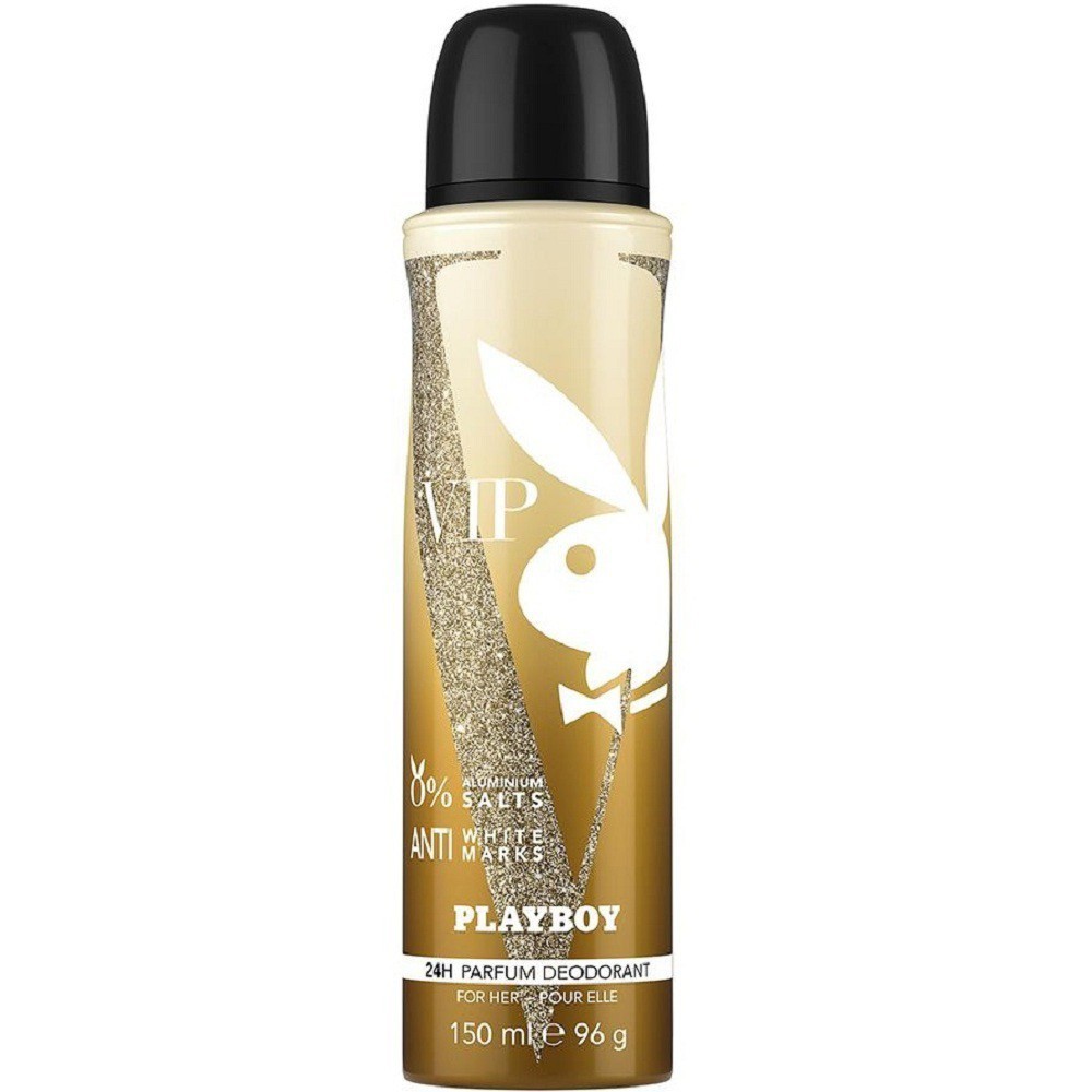 Xịt Khử Mùi PlayBoy Anti White Marks 24h Parfum Deodorant 150ml