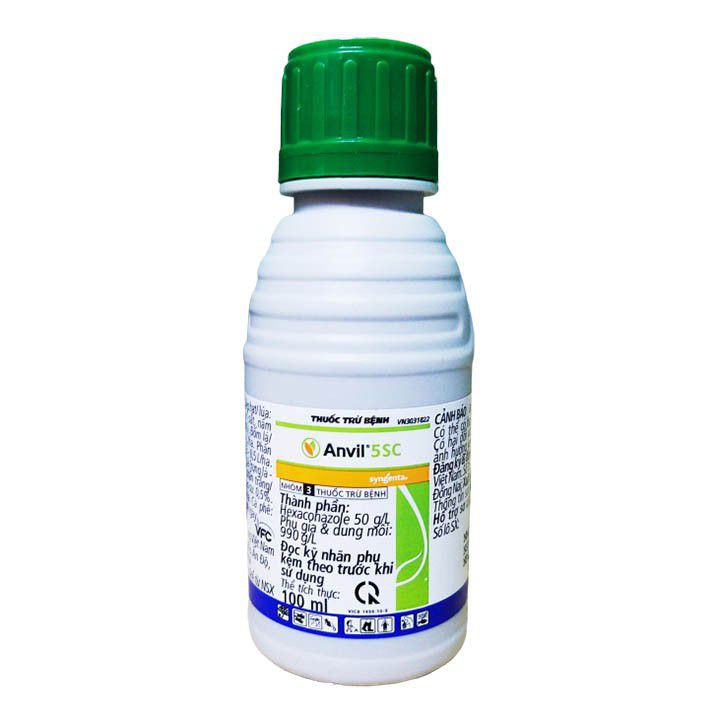 Thuốc đặc trị phấn trắng, vàng lá, ri sat trên hoa, cây cảnh Anvil55C