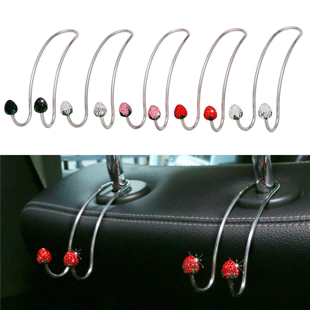 MYRONGVN Bộ 2 Móc Treo Đồ Gắn Ghế Sau Xe Hơi Tiện Dụng