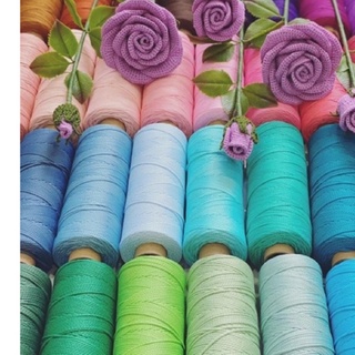 1/3 CROWN Sợi dệt trơn Craft Yarn