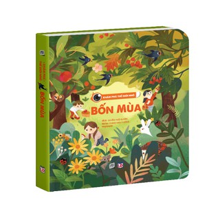 Sách lật mở tương tác cho bé chủ đề Bốn mùa