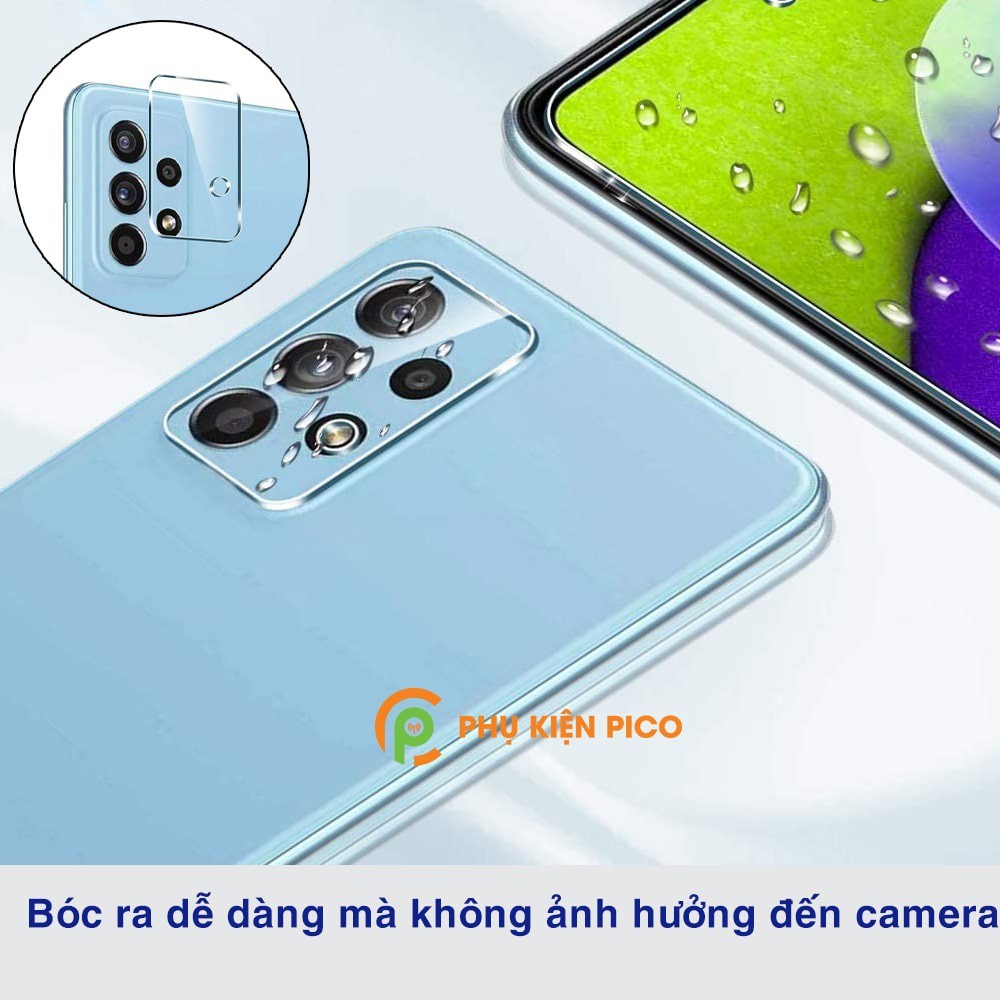 Cường lực camera Samsung Galaxy A72 độ cứng 9H trong suốt - Dán camera Samsung Galaxy A72