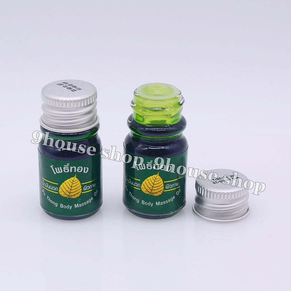 (Bộ) 12 Chai Dầu Nóng Lá Bồ Đề Thái Lan - Dạng Nước