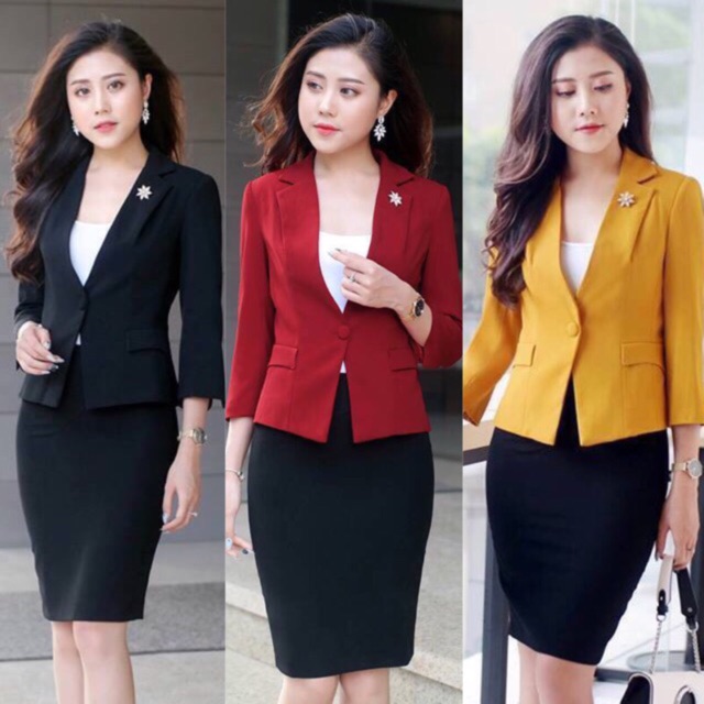 DEAL SỐC Vest 2 lớp thân trước peplum AV17 | WebRaoVat - webraovat.net.vn