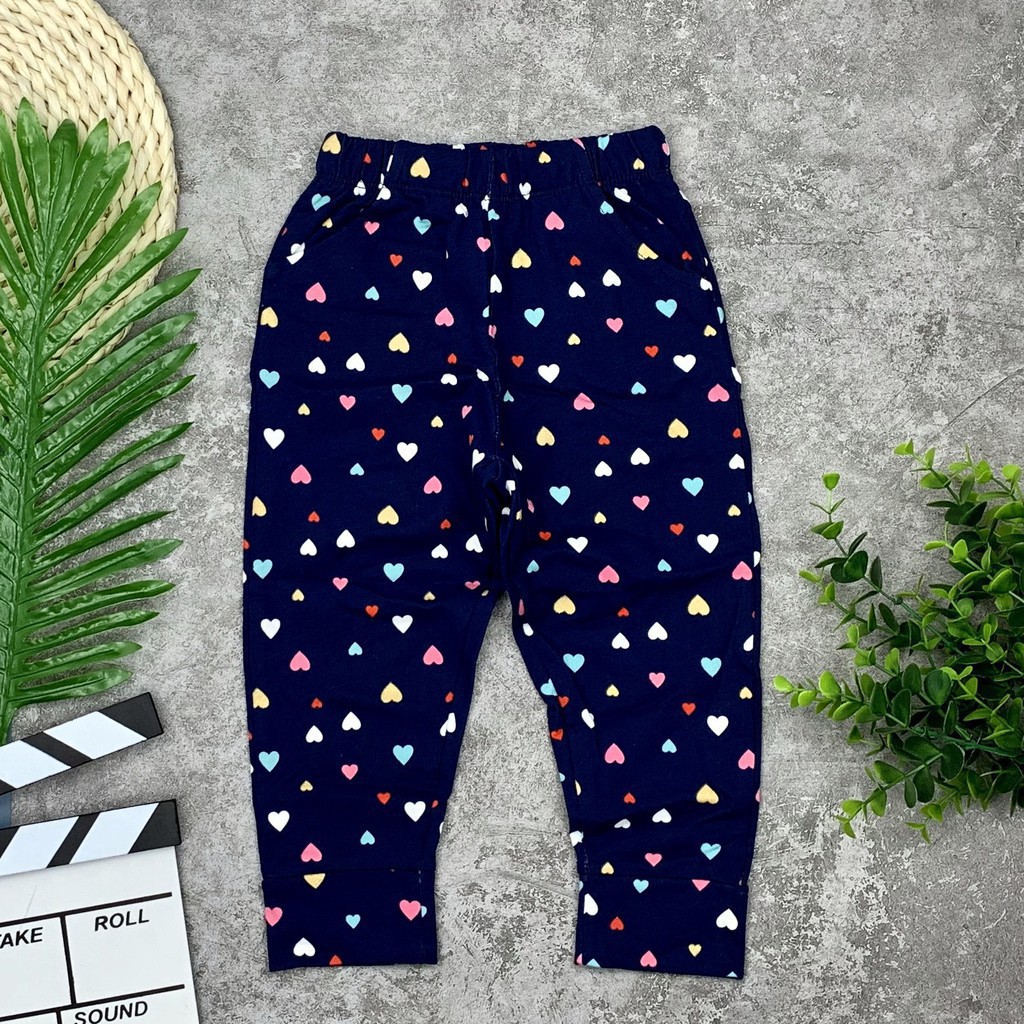 Quần nỉ da cá thu đông họa tiết bo gấu bé trai, bé gái size 1-10T, cho bạn từ 10-30kg. Chất nỉ da cá đẹp, đanh tay, ấm