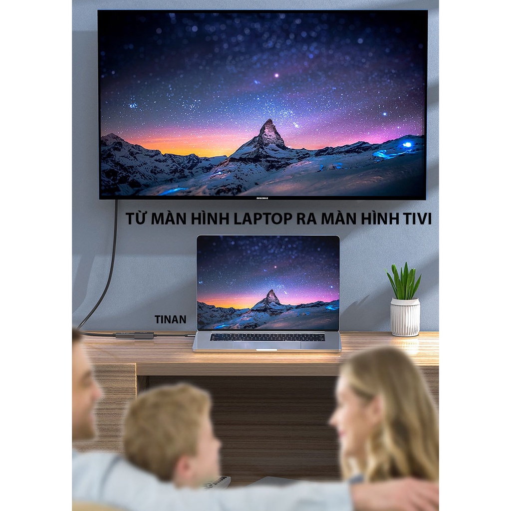 TypeC sang HDMI,HDMI 2.0,4K,60HZ