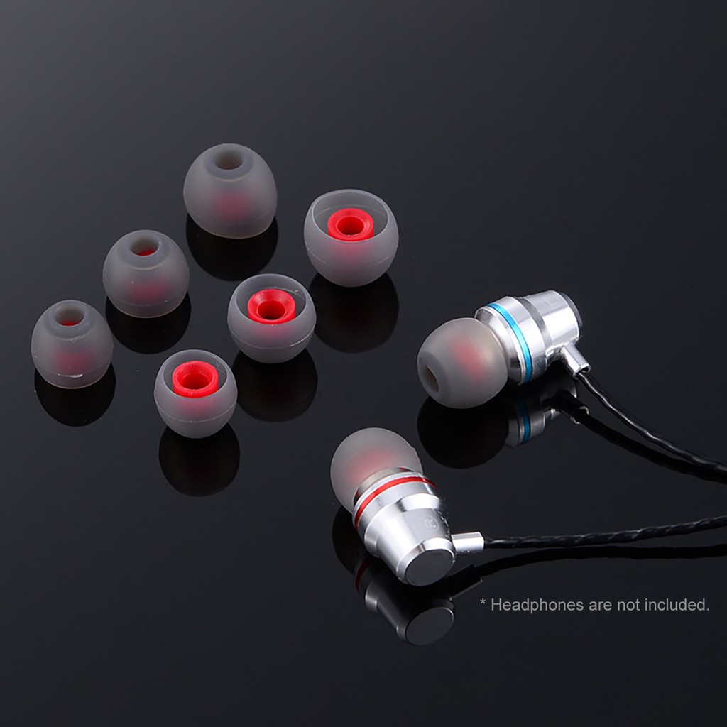 Bộ 5 cặp nút bọc tai nghe silicon chống ồn