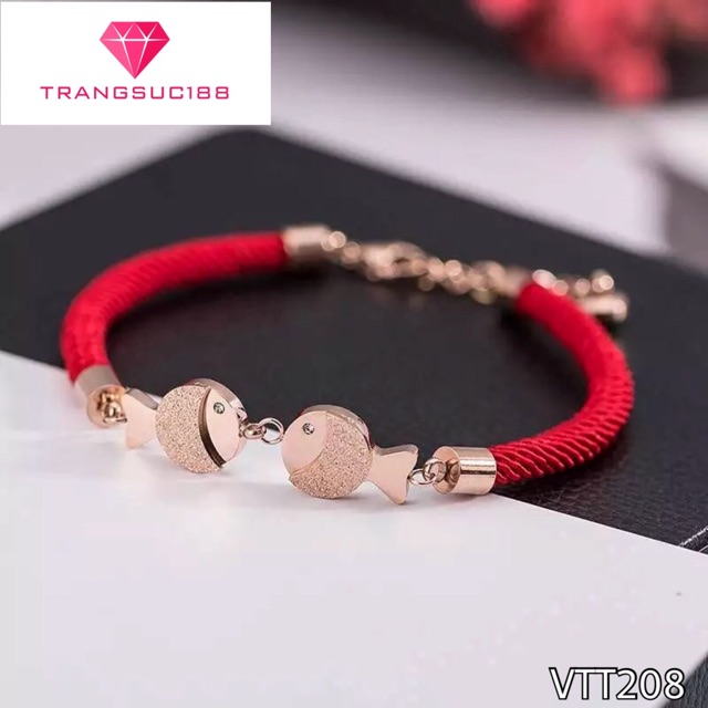 Vòng Tay Titan Chỉ Đỏ VTT208