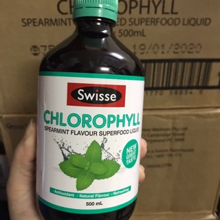 Nước uống diệp lục vị bạc hà hàng Úc