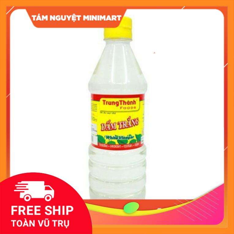 Chai dấm trắng Trung Thành 500ml