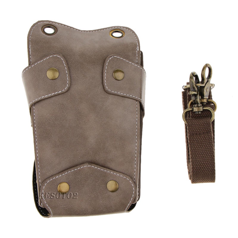 Túi Da PU Đựng Kéo Và Lược Chải Tạo Kiểu Tóc Chuyên Dụng Kesoto2