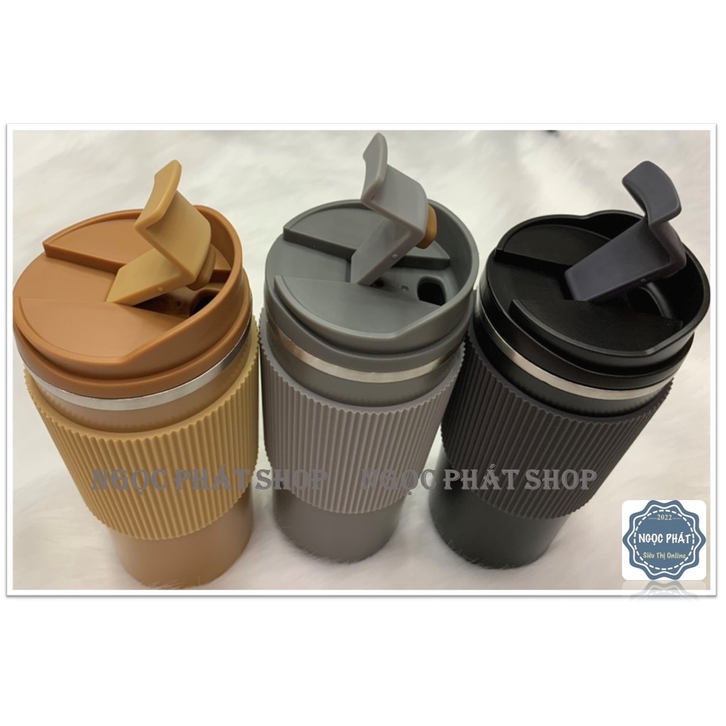 [PHONG CÁCH] Ly giữ nhiệt, Ly Cafe Inox 304, dung tích 450ml CY-051