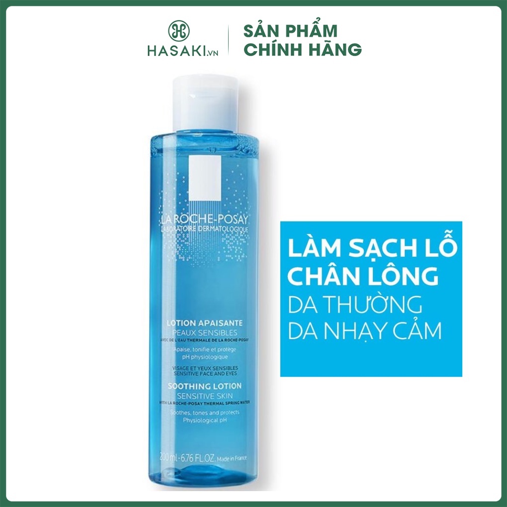 Nước Cân Bằng La Roche-Posay Dành Cho Da Nhạy Cảm Soothing Lotion Sensitive Skin 200ml Hasaki