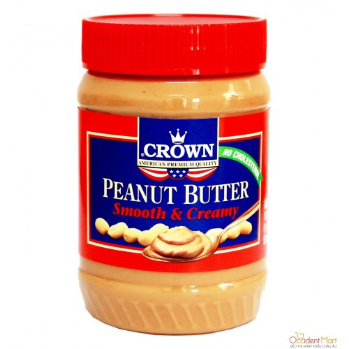 Bơ đậu phộng Creamy - Crown 510g