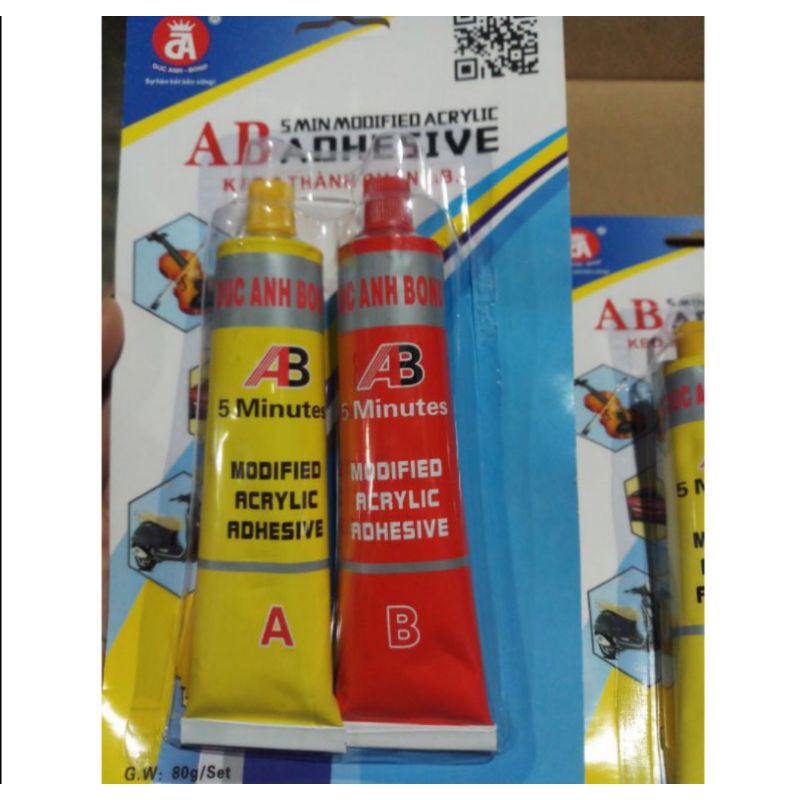 (GIÁ HỦY DIỆT) KEO AB 2 THÀNH PHẦN CHÍNH HÃNG