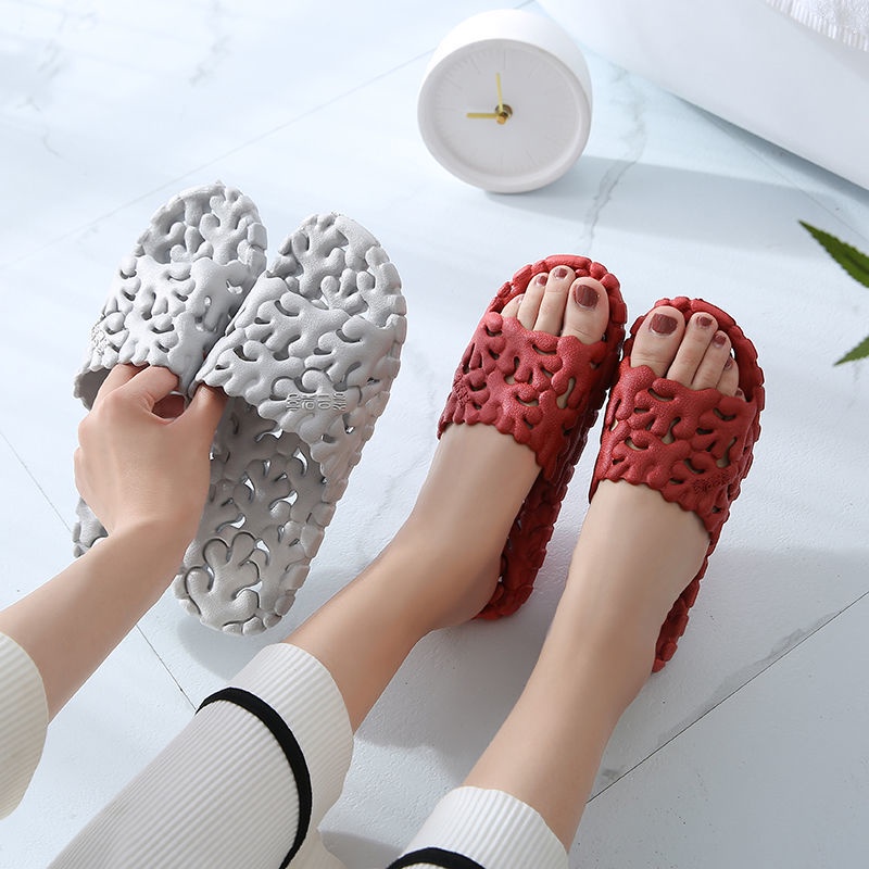 Dép Đi Trong Nhà Chống Trượt Kiểu Dáng Đơn Giản Cho Cặp Đôi