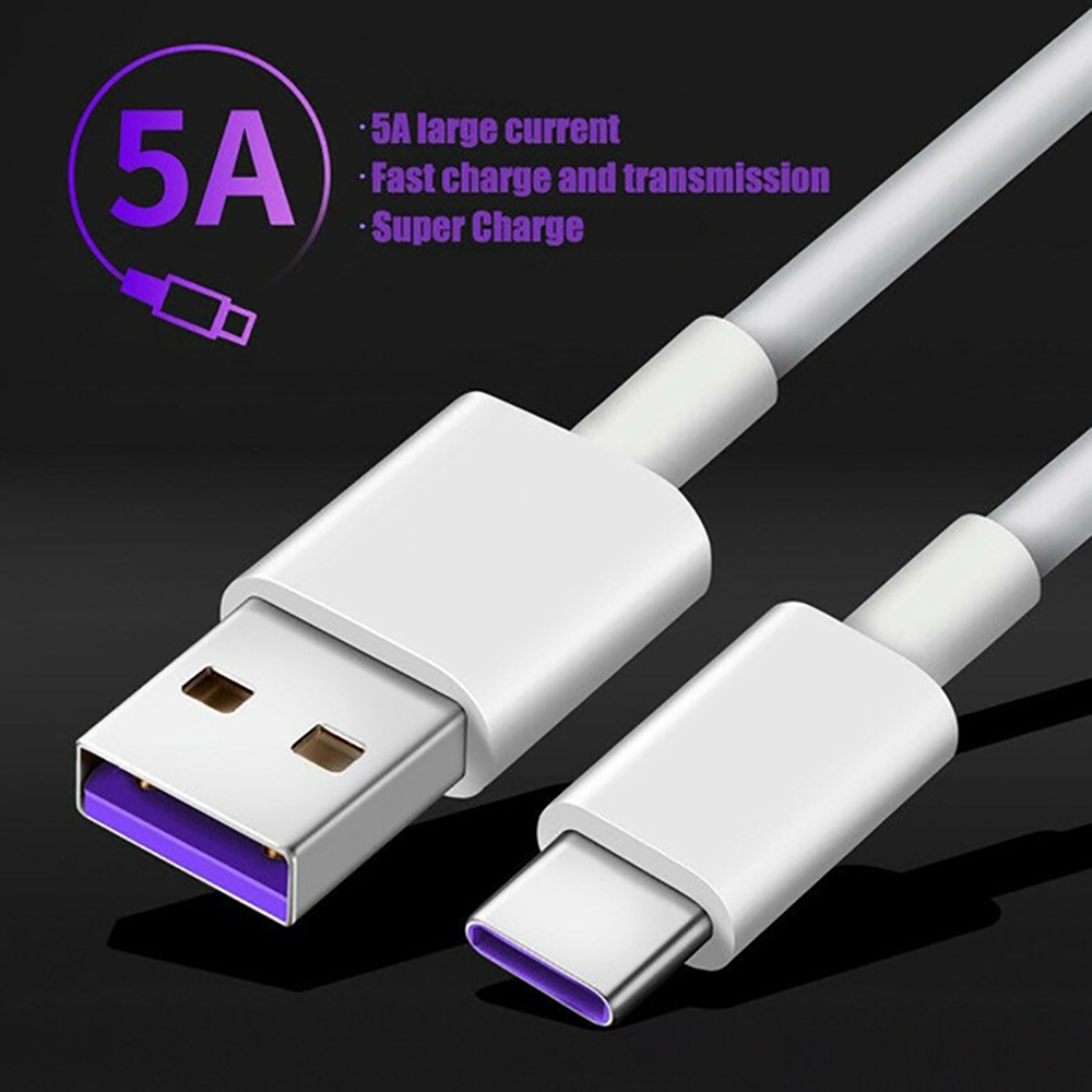 Dây Cáp Sạc 1m Loại C 5a Tương Thích Cho Samsung Galaxy S20 Fe Usb C