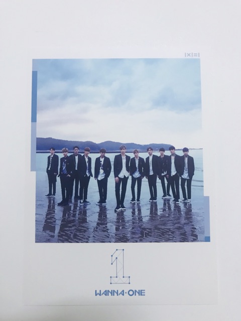 Fullset Album Wanna One 1x1=0 (To be One) debut có kèm poster