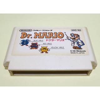 Băng điện tử 4 nút Famicom Dr.Mario chính hãng Nintendo. Made in Japan.