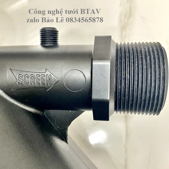 Lọc nước cho hệ thống tưới Y60mm SIZE M  ĐĨA ĐỎ