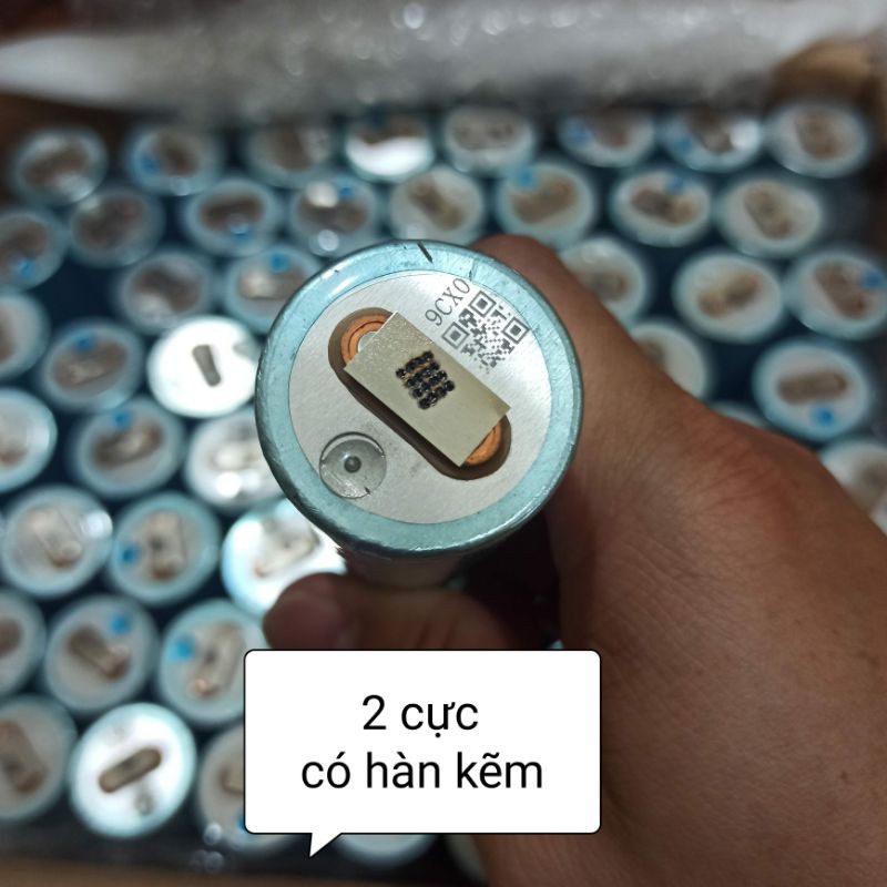 Pin sắt photphat kèm khung 33140, vỏ nhôm 15Ah (1 cell kèm 1 khung nhựa)