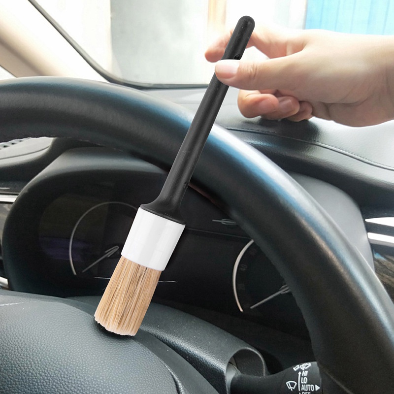 Bộ 5 Cọ Quét Chi Tiết Bằng Lông Heo Tự Nhiên#K0