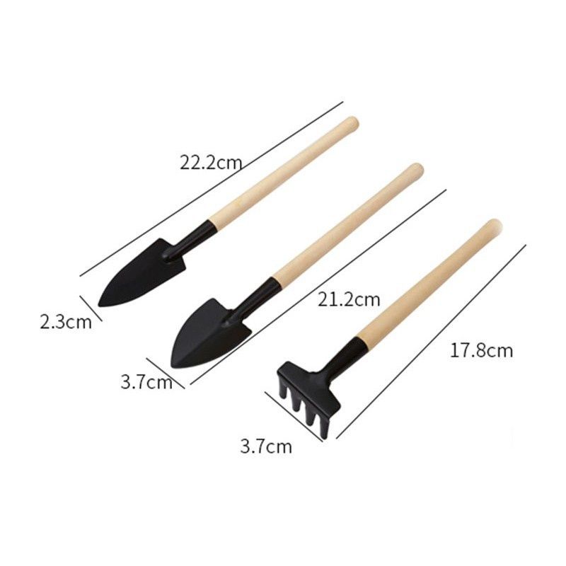 BỘ DỤNG CỤ LÀM VƯỜN TRỒNG CÂY MINI 3 MÓN TIỆN DỤNG 1639 SHOP GIAO